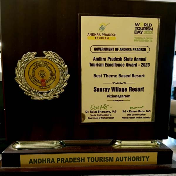 “Best Theme Based Resort” in Andhra Pradesh for the year