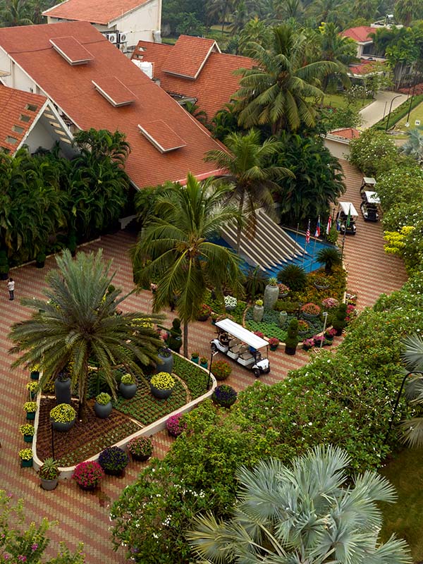 Aerial view of Sunray Village Resort